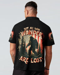 Maxcorners Not All Who Wander Are Lost Bigfoot All Over Print LM1601