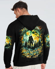 Maxcorners Not All Who Wander Are Lost Bigfoot All Over Print LM1601