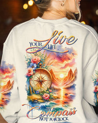 Maxcorners Live Your Life By A Compass All Over Print LM2101