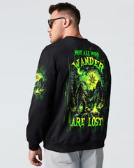 Maxcorners Not All Who Wander Are Lost Bigfoot Compass All Over Print - Tltw1102253 LM1601