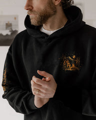 Maxcorners The Closer I Get To Nature Bigfoot Campfire All Over Print LM2101