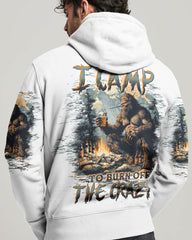 Maxcorners I Camp To Burn Off The Crazy Bigfoot All Over Print LM2101