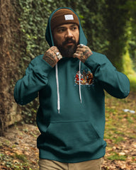 Maxcorners Making Memories One Campfire At A Time Bigfoot Christmas All Over Print - Tltw1711251 LM1601