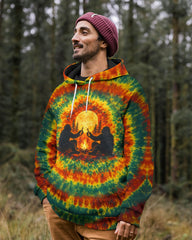 Maxcorners Bigfoot Under Moon Swirl All Over Print LM1601