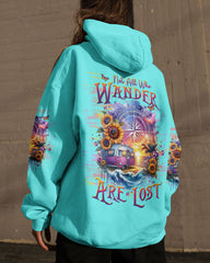 Maxcorners Not All Who Wander Are Lost Compass All Over Print LM2101