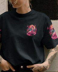 Maxcorners Only One Who Wanders Finds New Paths Flamingo Compass All Over Print LM2101