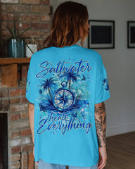 Maxcorners Saltwater Heals Everything Compass All Over Print LM2101
