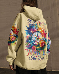 Maxcorners Not All Who Wander Are Lost Tie Dye All Over Print LM2101