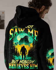 Maxcorners Bigfoot Saw Me But Nobody Believes Him All Over Print LM1601