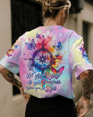 Maxcorners Let Your Heart Be Your Compass All Over Print LM2101