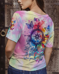 Maxcorners Let Your Heart Be Your Compass All Over Print LM2101