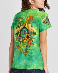 Maxcorners Not All Who Wander Are Lost All Over Print LM2101