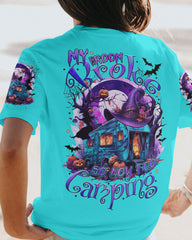 Maxcorners My Broom Broke So Now I Go Camping Halloween All Over Print LM2101