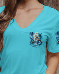 Maxcorners Swim In The Sea Compass All Over Print LM2101