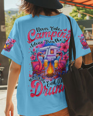 Maxcorners Never Take Camping Advice From Me Flamingo All Over Print LM1501