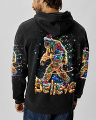 Maxcorners Believe Bigfoot Christmas All Over Print LM2101