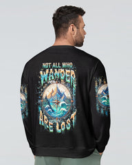 Maxcorners Not All Who Wander Are Lost All Over Print LM2101