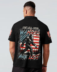 Maxcorners Not All Who Wander Are Lost Bigfoot All Over Print LM1601