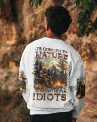 Maxcorners The Closer I Get To Nature Bigfoot Halloween All Over Print LM2101