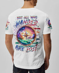 Maxcorners Not All Who Wander Are Lost All Over Print LM2101