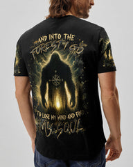 Maxcorners And Into The Forest I Go Bigfoot All Over Print LM1601