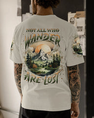 Maxcorners Not All Who Wander Are Lost All Over Print LM2101