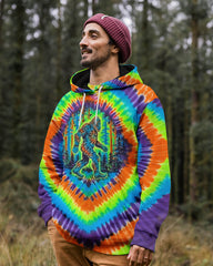 Maxcorners Psychedelic Neon Forest Bigfoot All Over Print LM1601