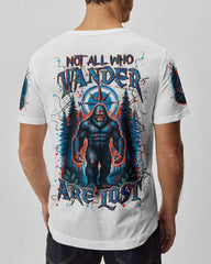 Maxcorners Not All Who Wander Are Lost Bigfoot All Over Print LM1601