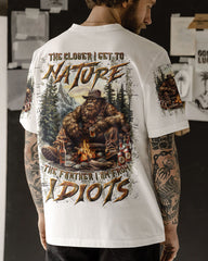 Maxcorners The Closer I Get To Nature Bigfoot All Over Print LM2101