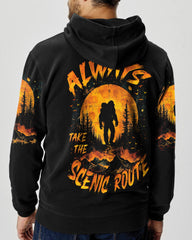 Maxcorners Always Take The Scenic Route Bigfoot All Over Print LM1601