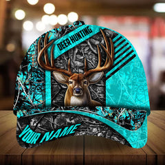 Maxcorners Epic Art Deer Hunting Premium Vers 3D Multicolor Personalized Cap
