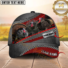 Maxcorners Modern Hunting Sport Style Personalized Name Cap (Deer/Moose/Boar/Turkey/Duck)