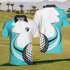 Maxcorners Men’s Golf Polo Shirt, Mens Goft Gift, Gift For Golf Lovers