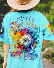 Maxcorners Live By The Sun Compass All Over Print LM2101