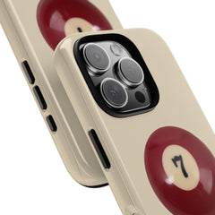 Maxcorners Billiards 7 Ball Pool Full Wrap Phone Case LM1012