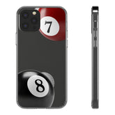 Maxcorners Billiards 8-Ball Hustle Full Wrap Phone Case LM1012