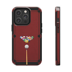Maxcorners Billiards Billiard Pool Table Design Full Wrap Phone Case LM1012