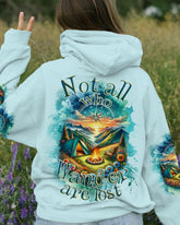 Maxcorners Not All Who Wander Are Lost Compass All Over Print LM2101