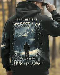 Maxcorners And Into The Forest I Go Bigfoot All Over Print LM1601