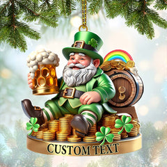 Maxcorners Custom Name Ireland Ornament, Ireland Lover Christmas Gift3 2D Flat LM2111