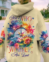 Maxcorners Not All Who Wander Are Lost Tie Dye All Over Print LM2101