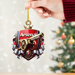 Maxcorners Custom Arsenal FC Lover Ornament, Personalized Ornament 2D Flat LM2211