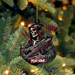 Maxcorners Death Archery Ornament, Personalized Ornament 2D Flat LM2211