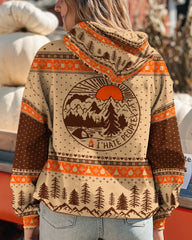 Maxcorners I Do What I Want Camping Bear Christmas All Over Print LM2101