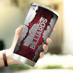 Maxcorners Billiards Personalized Stainless Steel Tumbler