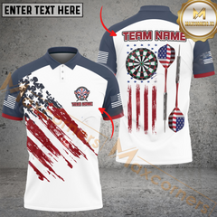 Maxcorners US Champion Darts Team Jersey Personalized Name, Team Name 3D Unisex Shirt