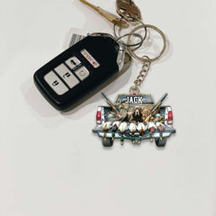 Maxcorners Duck Hunting Christmas Ornament