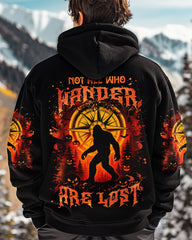 Maxcorners Not All Who Wander Are Lost Bigfoot Halloween All Over Print LM1601