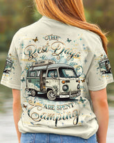 Maxcorners The Best Days Are Spent Camping All Over Print LM1501