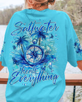 Maxcorners Saltwater Heals Everything Compass All Over Print LM2101